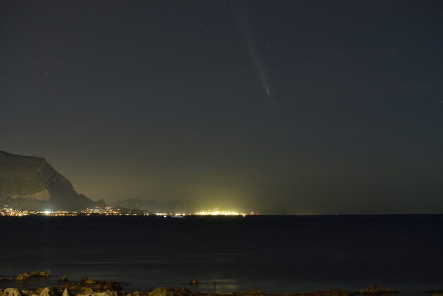 Cometa c/2023 a3 Palermo Felicissima