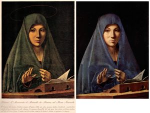 Annunciata Antonello da Messina Palermo Felicissima