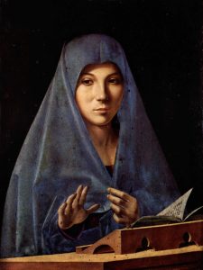 Annunciata Antonello da Messina Palermo Felicissima